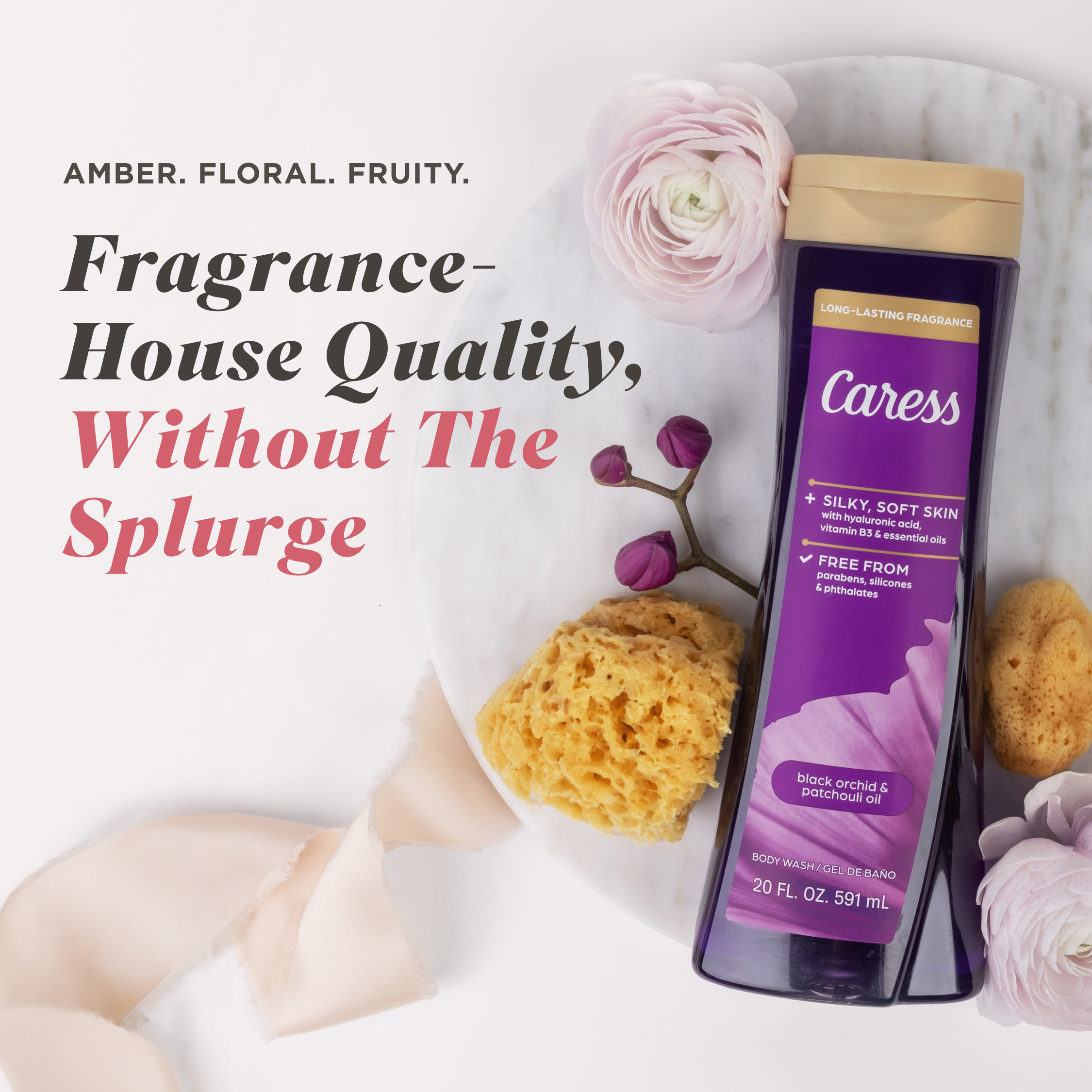 Black Orchid Patchouli Oil Body Wash – Caress US