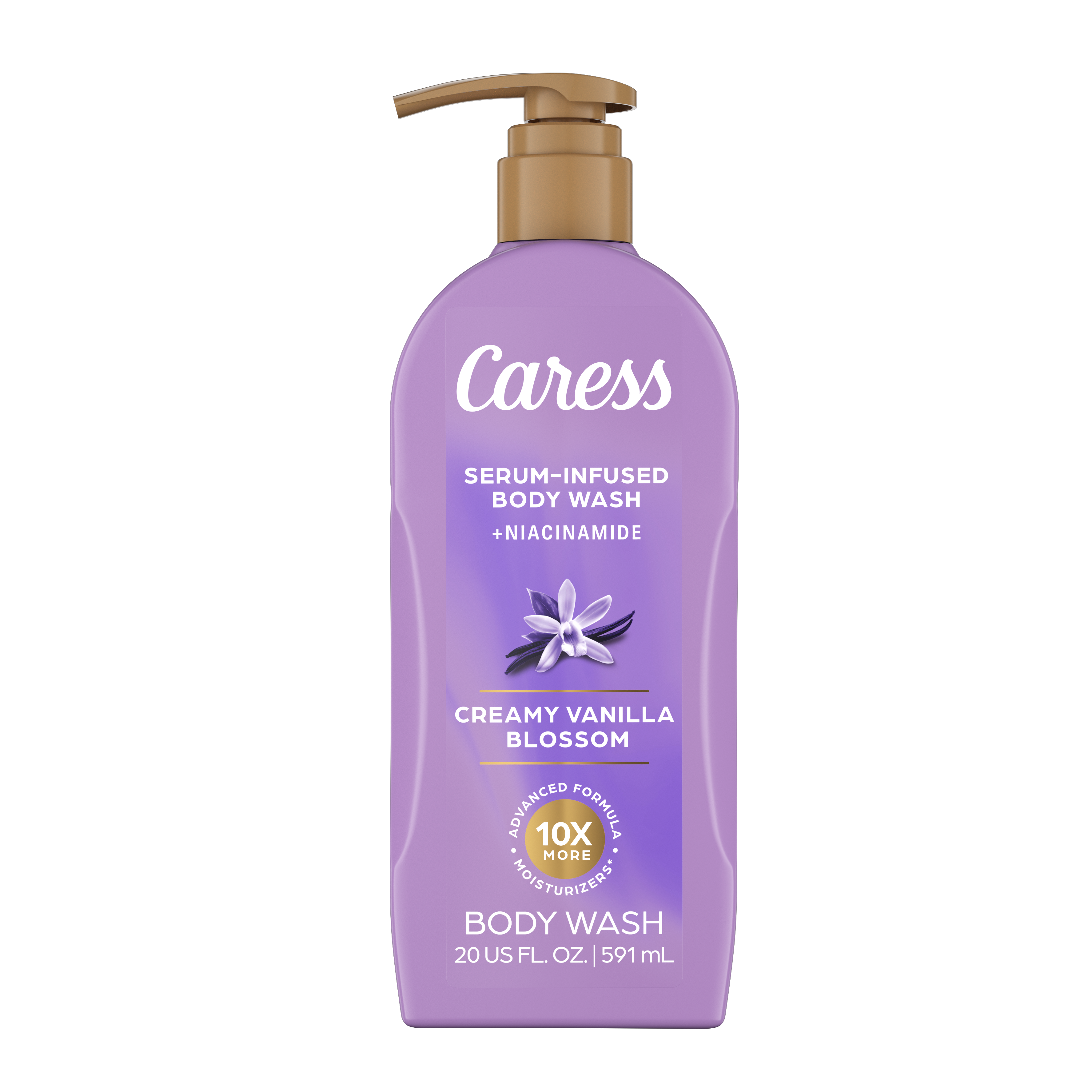 Creamy Vanilla Blossom Serum-Infused Body Wash – Caress US
